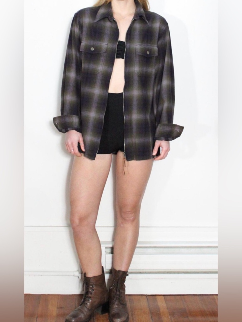 VINTAGE 90s RALPH LAUREN SHIRT JACKET